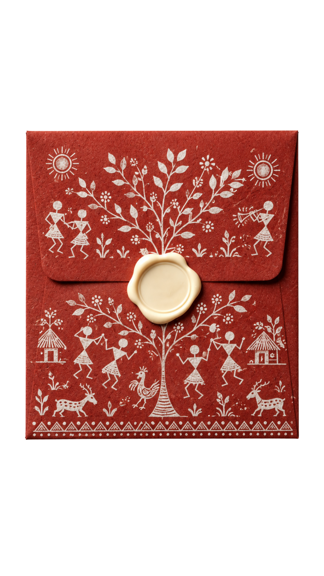 Wedding invitation envelope